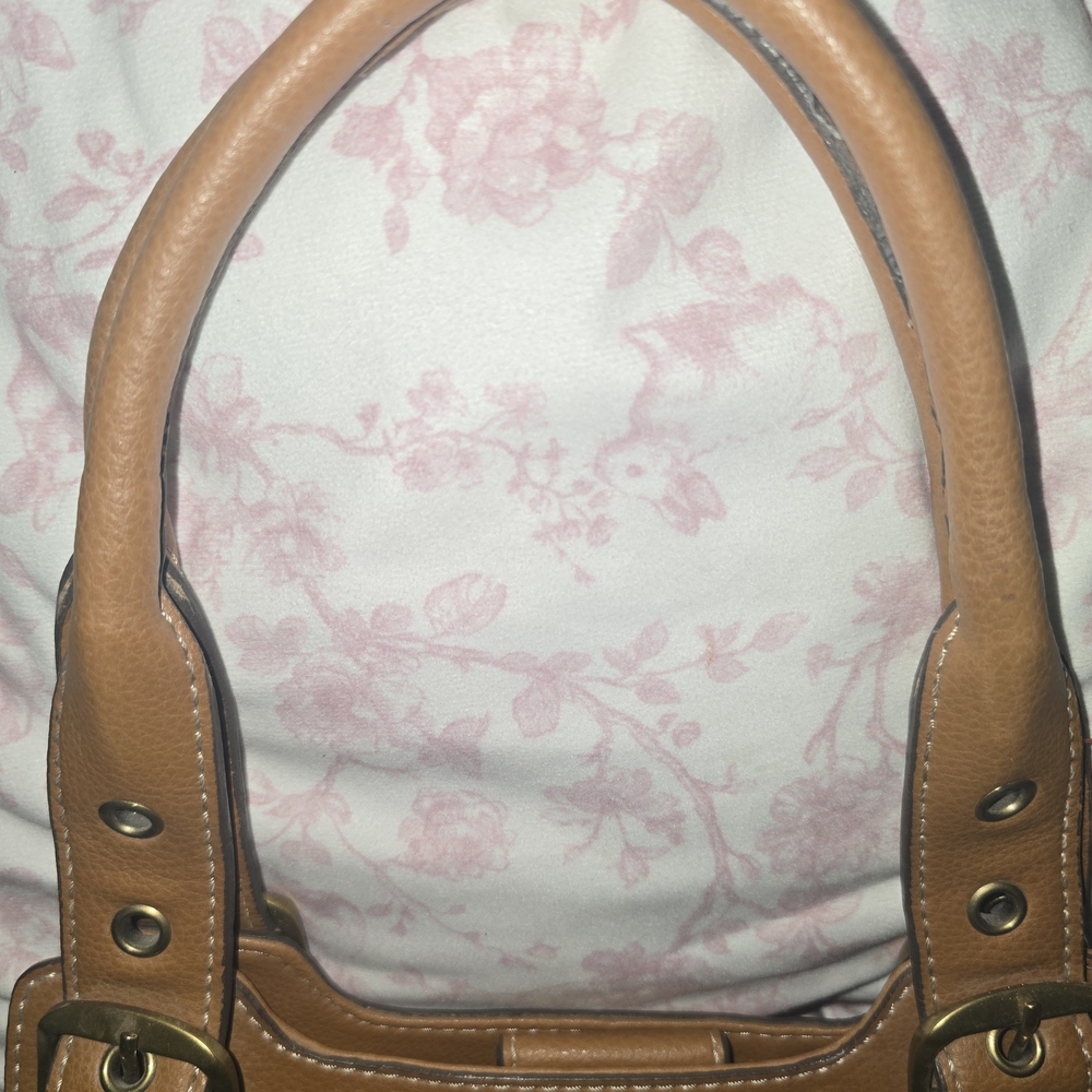 Nine West Beige/Tan Patterned Shoulder Bag - Picture 11 of 11